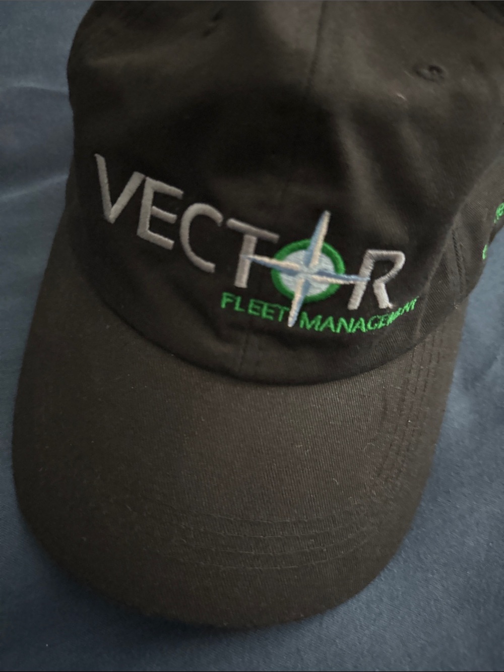 Black Logo Baseball Cap